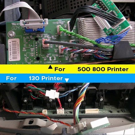 Compatible avec les traceurs Designjet 100, 500, 800, 120, 130, 510 et 111, ce décodeur de puce 500, 800 et 510 est réinitialisable et utilisable en permanence. (1/5)