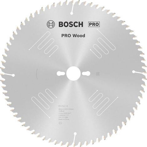 Bosch PRO Wood Circular Saw Blade 305 x 3.2 x 30 mm T72 2608641771