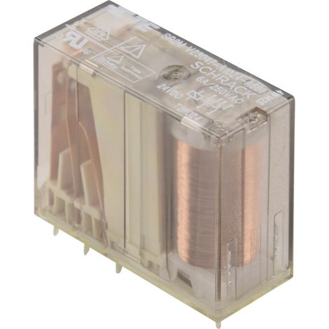TE Connectivity V23047-A1024-A501 Printrelais 24 V/DC 6 A 2 Wechsler 1 St. (1/2)
