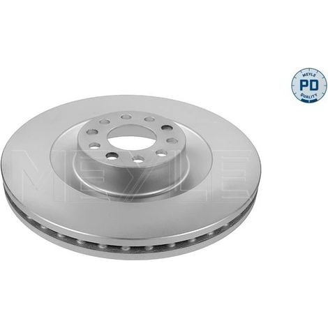 Lote de 2 Disco de freno Meyle 183 521 1123/PD  para OE 3D0 615 301 F - 3D0 615