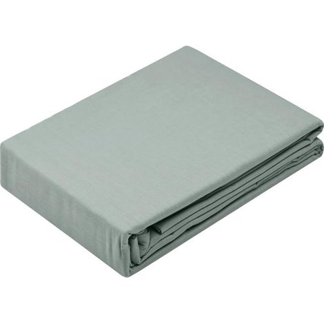 eurofirany Horizon Spannbettlaken Farbe Salbei 160x200 cm (1/3)