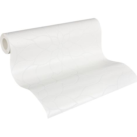A.S. Création Vliestapete Meistervlies Pro 10,05 x 0,53 m Blumendesign überstreichbar (1/5)