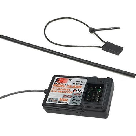 Offre spéciale sur le récepteur FS-GR3E 3 canaux 2.4 GHz avec protection contre les pannes. évolutif vers GT3B GR3C. compatible avec les voitures. camions. bateaux télécommandés et les émetteurs GT3 G (1/5)