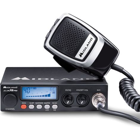 Midland  Alan78 Pro, CB Funk C423.16 Radio ricetrasmittente CB
