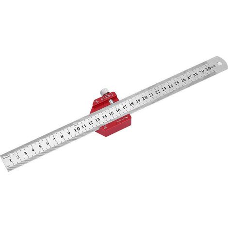 Set di squadre combinate CX300-2 in lega di alluminio, righello per tracciatura di precisione per la lavorazione del legno, strumento di marcatura per falegnami, calibro di tracciatura (1/5)