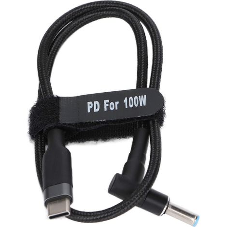 Câble de charge rapide PD JORINDO pour ordinateur portable, résistant à la flexion, portable et pratique à ranger, cordon d'alimentation USB-C haute vitesse (1/5)