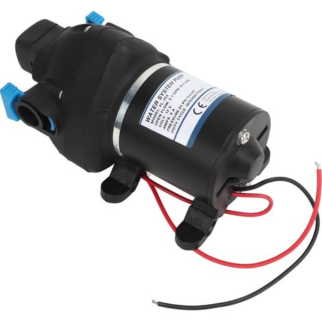 Membran-Wasserpumpe Hochdruck-Mikrobooster 2,1 GPM 8 LPM DC12V 25 psi für Hausbewässerung Wohnmobil Boot Marine (1/5)