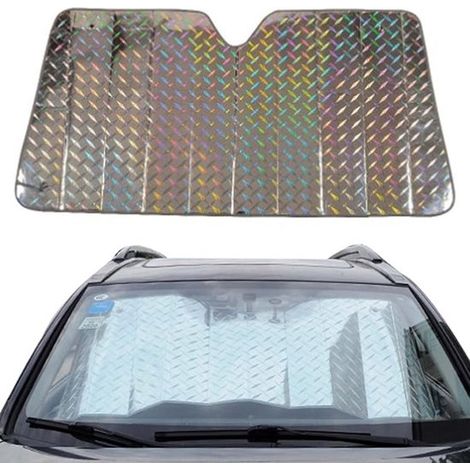 Parasol para ventanilla de coche, parasol plegable para ventanilla de coche, parasol con protección UV para el parabrisas del coche (1/4)