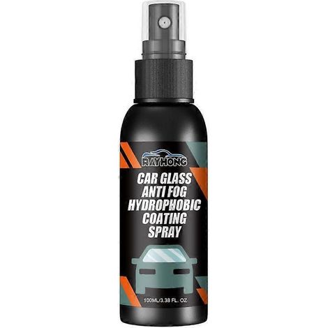 Application facile. Agent de revêtement hydrofuge pour pare-brise. Revêtement anti-pluie. (1/5)
