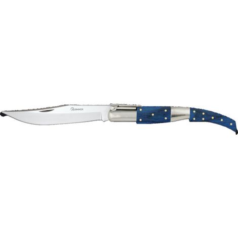 Couteau pliant Martinez Albainox Carraca Nº3 bleu à cran d’arrêt