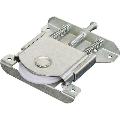 Rueda para armario de puerta corredera, rodillo de nailon para puerta corredera, rodillo para puerta corredera (2 unidades) (1/5)