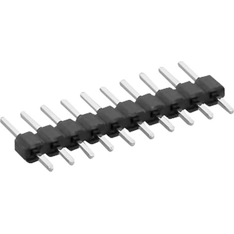 TRU COMPONENTS Stiftleiste (Standard) Anzahl Reihen: 1 Polzahl je Reihe: 40 TC-0628-100-040-00 1 St.