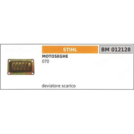 Deviazione scarico Marmitta STIHL motosega 070 012128