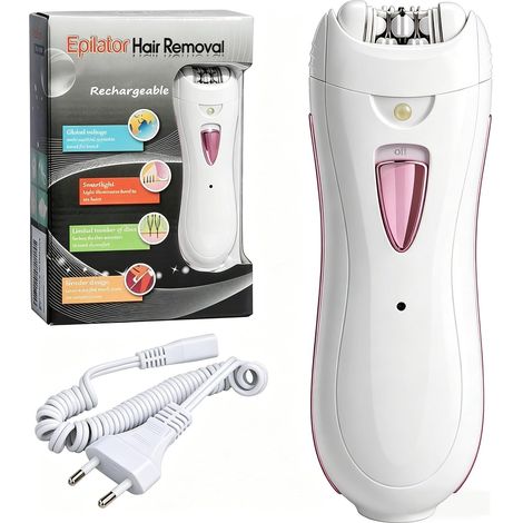 Epilateur Visage Femme avec Lumière LED pour Visage Menton Maillot (1/5)