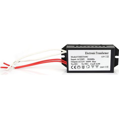 Elektronischer Transformator 220 V auf 12 V, Spannungswandler, intelligentes 160-W-Netzteil (1/5)