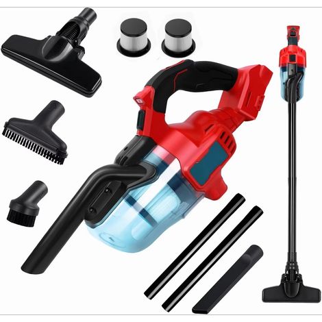 Aspirateur à main rechargeable 400 W – 5-en-1 multi-usage – compatible Milwaukee – aspirateur pour voiture et animaux domestiques