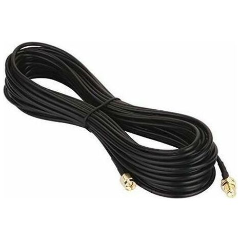 INHHUB Antenna Extension Cable, 10m SMA Antenna Extension Cable, SMA Antenna Connector, SMA Male to Female Connector, Wireless Extension Cable - INHHUB (1/5)