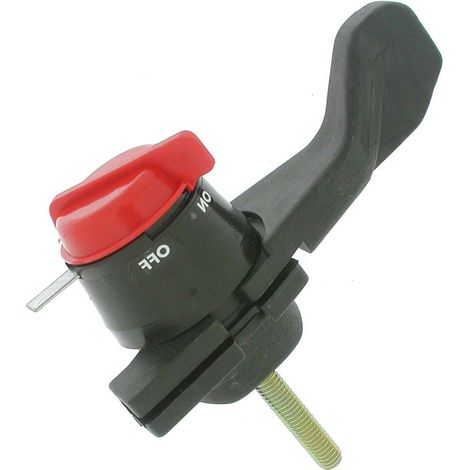 Manette d'accélération adaptable avec bouton STOP - M 6 x 33mm
