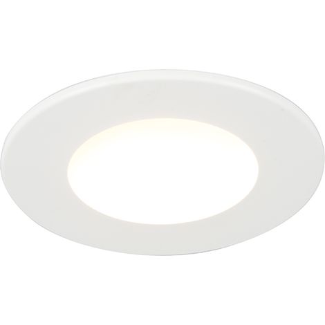 Recessed Spotlight White Incl. LED 350 Lumens 3000K 5W IP65 - Blanca (1/4)