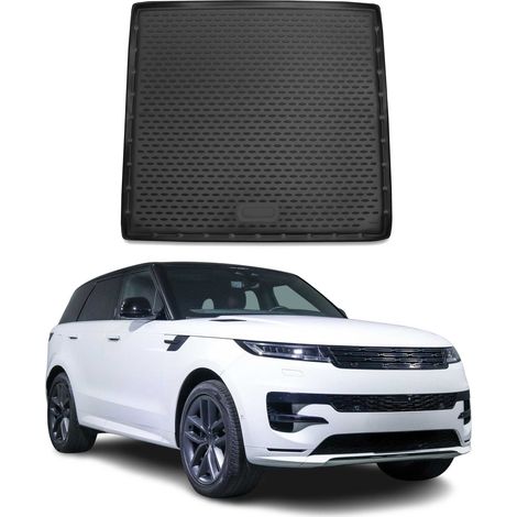 OMAC Tapis de Coffre Compatible avec Land Rover Range Rover Sport 2018-2022 avec Rail Noir (1/5)