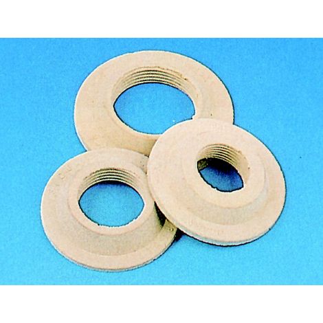 joint conique en caoutchouc blanc gr 1,1 / 4 &quotavec bord haut pour siphons