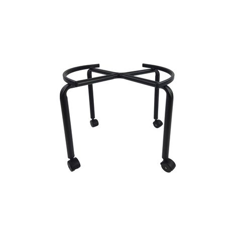 6 x SUPPORTO P/FUSTO OLIO C/RUOTE
