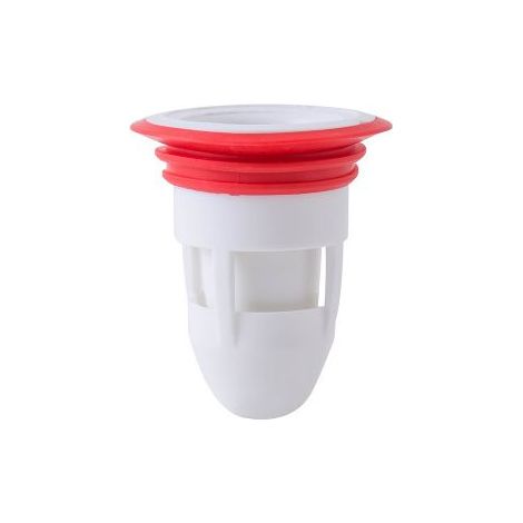 Noyau désodorisant anti-odeur pour drain d'évacuation, toilettes, salle de bain, insecticide, couvercle de drain (blanc) (1/2)