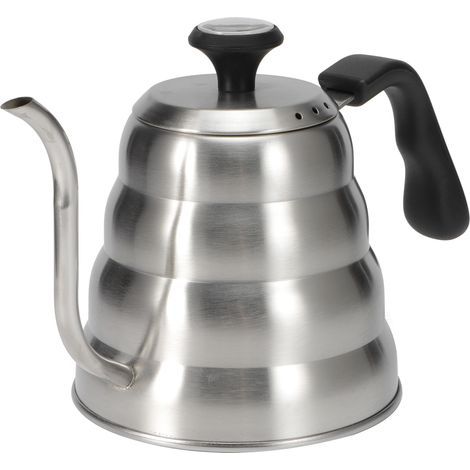 Cafetière - Bec Cygne - Acier Inoxydable - 1200 ml - Pour Préparation Café Filtré - Usage Maison et Café (1/5)