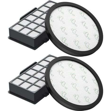 Paquete de 2 filtros para aspiradoras ciclónicas X-Trem Power RO6984EA RO7230EA RO7260EA RO6941EA RO6963EA RO6921EA RO6971EA RO6993EA (RO69 XX), Comparar con ZR006001