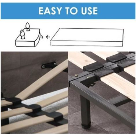 20 Pièces Embout Latte Sommier 50 9 mm pour Lit,Capuchons Noirs Lattes Sommier,Supports de Lattes de Lit en Plastique Étiquette (1/4)