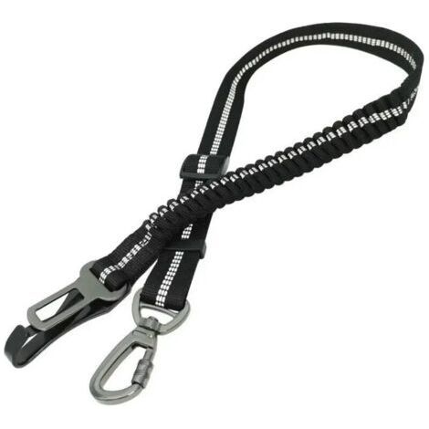 Dog Seat Belt Adjustable Shockproof Elastic Pet Seat Belt (1/5)