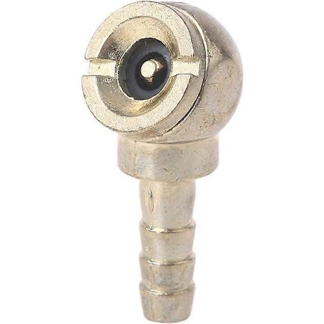 Pompe à air pour pneus de voiture, embout de gonflage avec tuyau cannelé de 0,31 pouce, pompe à air à alimentation directe (1/5)