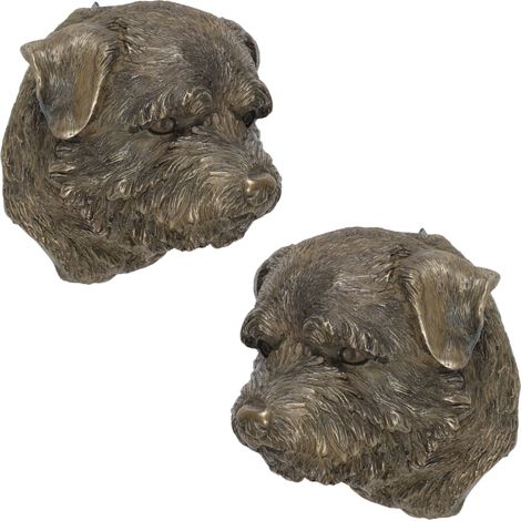 Norfolk Terrier II: una estatuilla de perro, un busto colgante, una decoración única para los amantes de los perros, de Art-Dog. (1/5)