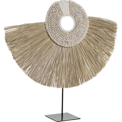 Decoracion Yute Hierro 55X12X53 Etnico Natural DH194459 (1/4)