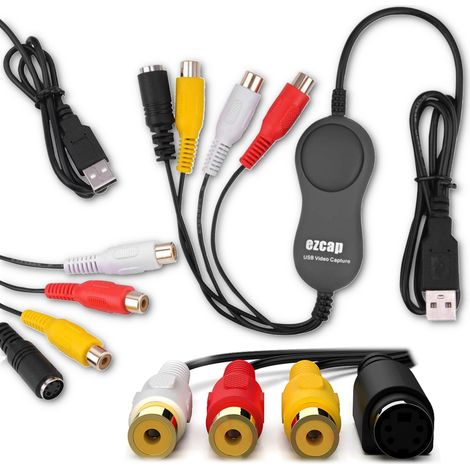 Acquisizione tramite USB Grabber da 3 uscite RCA AV/S-Video (1/5)