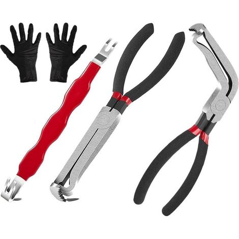 Jeu de pinces d'atelier 3 pièces acier carbone, pour automobile (1/5)