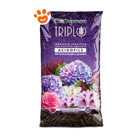 Tercomposti Triplo Terriccio Acidofile - Confezione 45 Lt -
