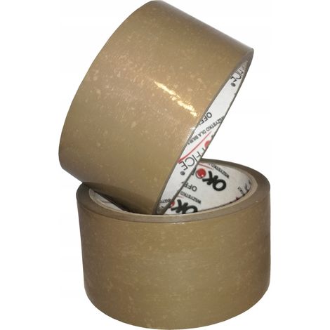 Nastro adesivo da imballaggio 48 mm x 50 iarde, marrone (1/5)
