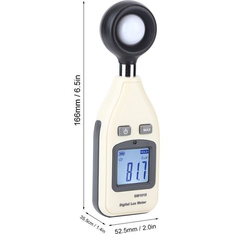 Professionelles Luxmeter-Lichtmessgerät, tragbares elektrisches LED-Lichtmessgerät TE/TK (1/5)