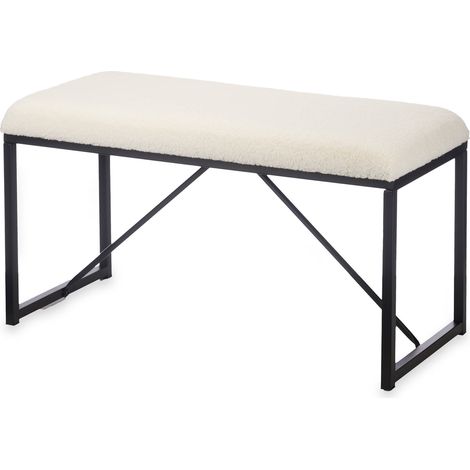 Gepolsterte Bank für den Flur Teddy, 38 x 81 x 42 cm