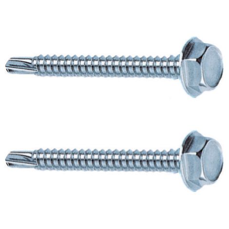 200 pcs vis autoperceuses vis drillex TEC avec collier K 8 mm 5,5x45