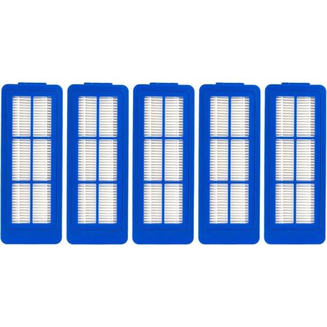 (5 pièces) Filtre HEPA de remplacement compatible avec eufy RoboVac 15C Max/ 11S Max/ 30C Max/ G10/ G10 Hybrid/ G20/ G30/ G30 Edge/ G30 Hybrid, Kit d'accessoires de filtres HEPA 5 Pack (1/5)