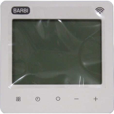 Chrono Thermostat Numérique Filaire - Encastré - 230V - Chaud/Froid - option Wifi - Blansol (1/5)