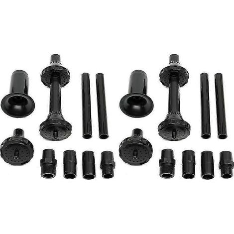 18Pcs Small Fountain Nozzle Kit Water Fountain Nozzle Heads for Pond Fountain Submersible Pump Pool (1/5)