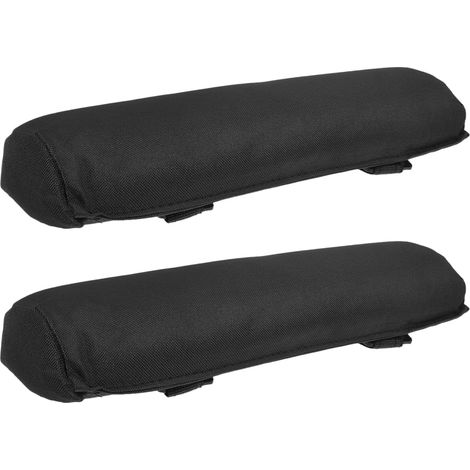 Lot de 2 Coussins d'accoudoirs pliants pour chaises Longues - Accoudoirs réglables - Coussin de Rechange Confortable pour Bureau et Chaise de Jardin (1/5)