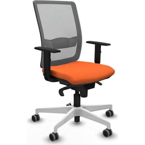 Silla de oficina piqueras y crespo Haches gris malla cómoda (1/2)