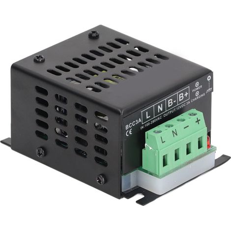 Chargeur de batterie intelligent pour générateur à 3 étapes, entrée 100-280 V CA, sortie 12 V CC (1/5)