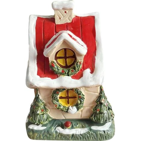 Support pour Brûleur D'Encens Chalet Maison Résine Aromathérapie Brûleur À Cônes D'Encens Pour Domestique pour la Maison le Yoga le Salon la Méditation le Spa les Fêtes la Cuisine (1/5)