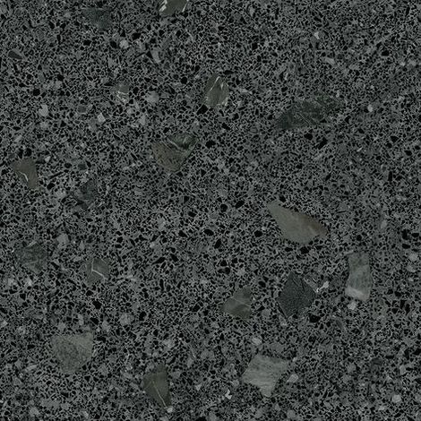 Carrelage Aspect terrazzo Straci noir granito 80x80 cm (1/4)