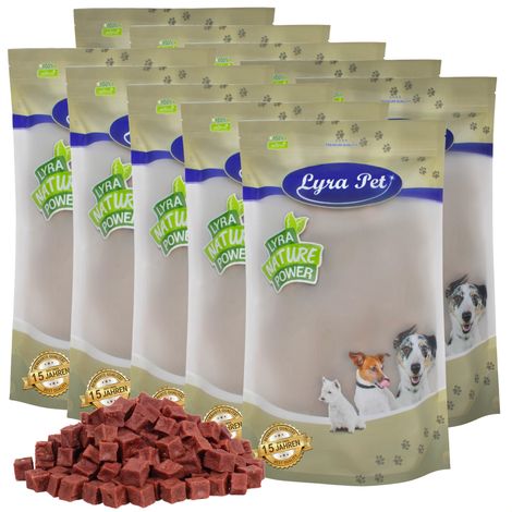 10 kg Lyra Pet® Pferdefleischwürfel